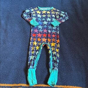 Little Sleepies Colorful Star Kids Footie